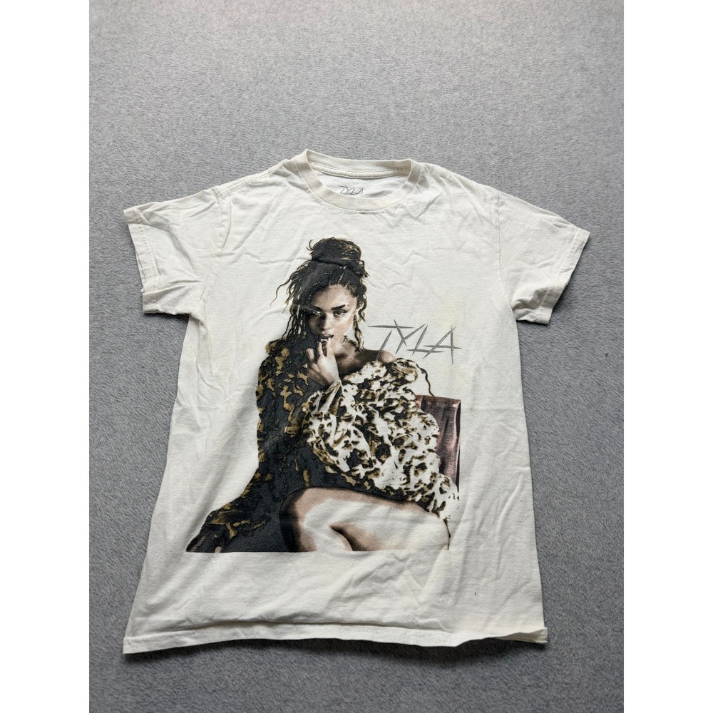 Tyla Official Graphic T-Shirt Ceremony of Roses Cream Small